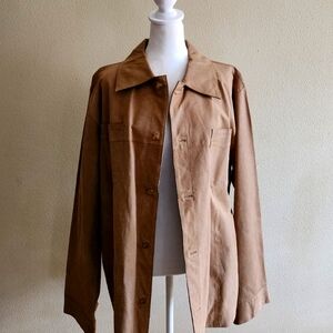 Guess 100% Suede Vinntage Men's Jacket